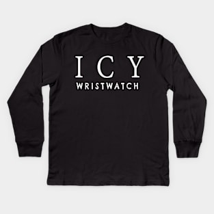 ICY wristwatch Kids Long Sleeve T-Shirt